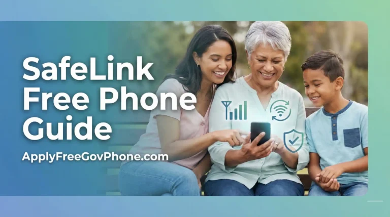 SafeLink Wireless free phone guide for low income households in 2025